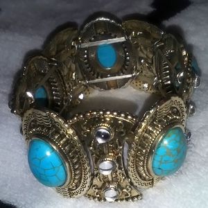 Turquoise stretch bracelet